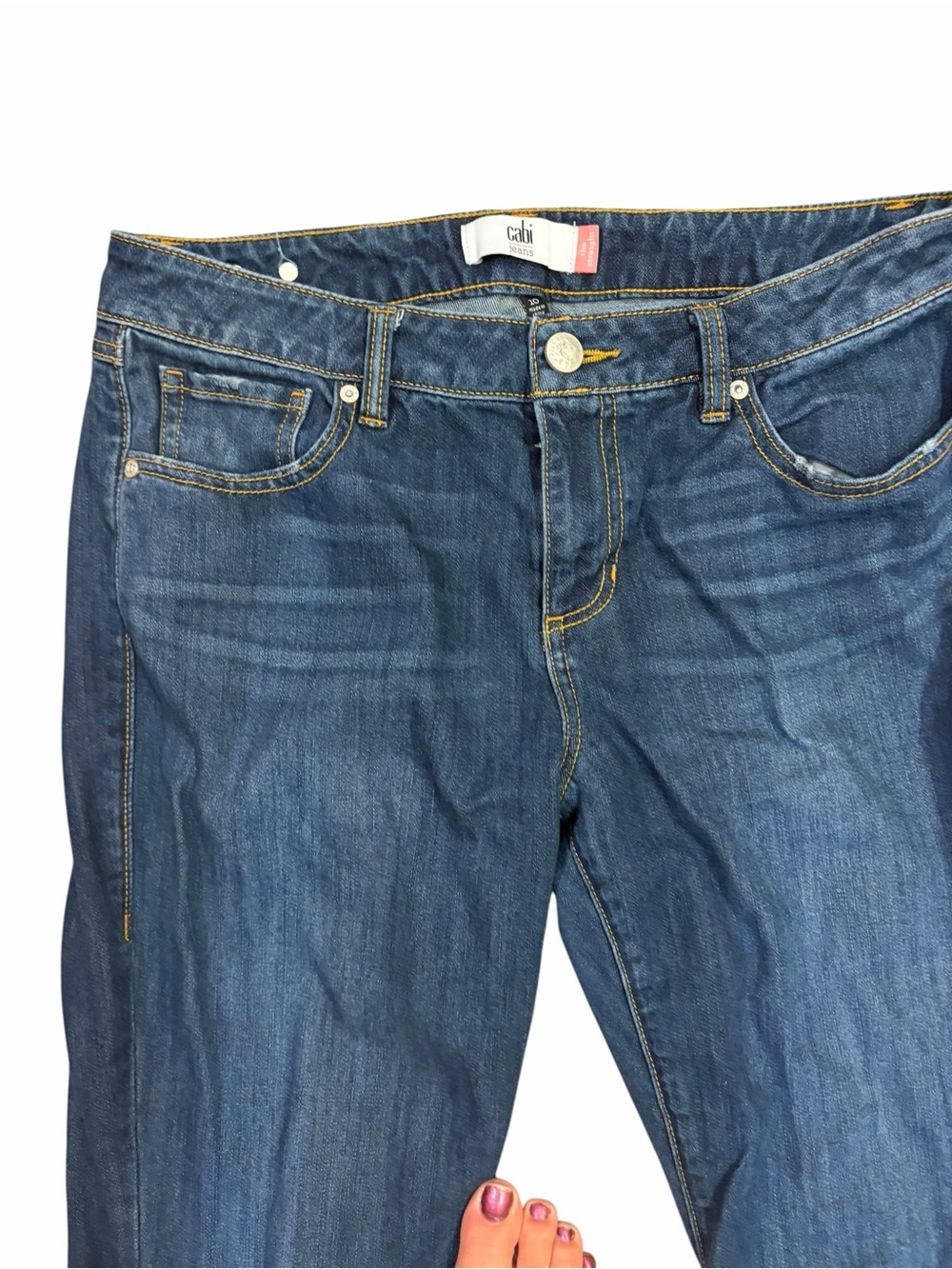 Cabi 5166 The Straight Jeans - Picture 5 of 8
